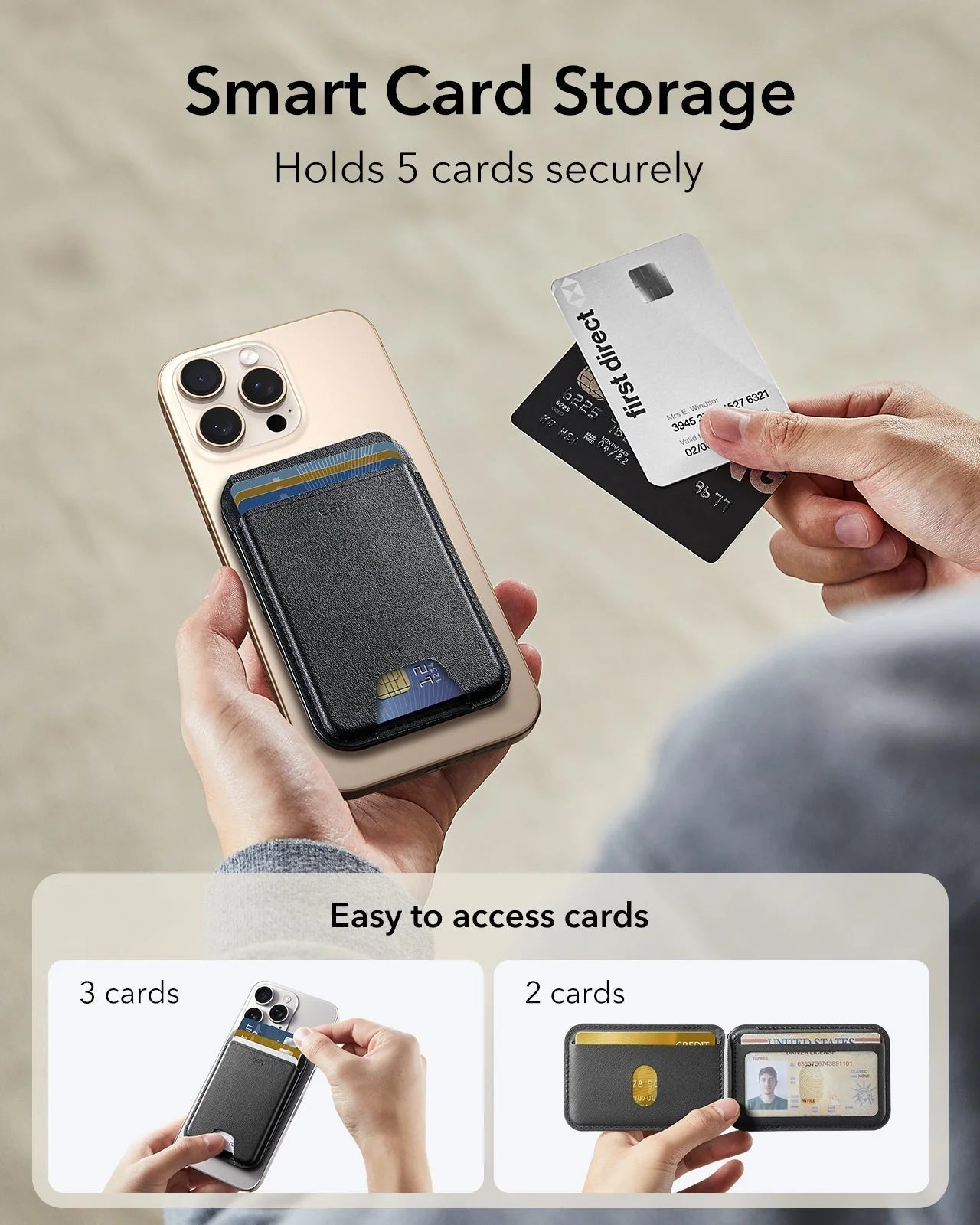 Classic Standlı Magsafe Kartlık