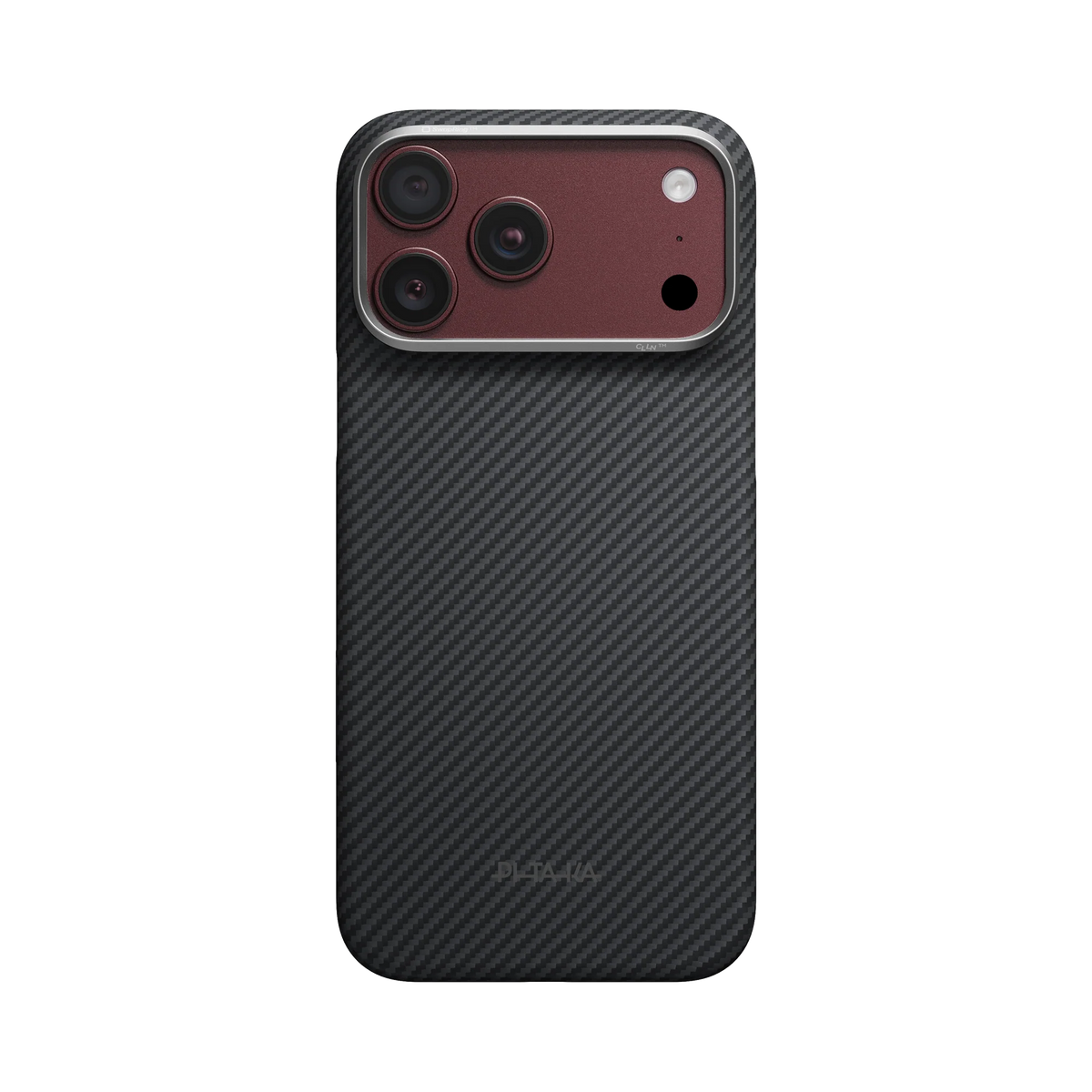Ultra-Slim 1500D Classic Black-Grey Twill Serisi Kılıf - iPhone 18 Pro