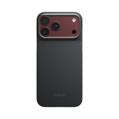 Ultra-Slim 1500D Classic Black-Grey Twill Serisi Kılıf - iPhone 18 Pro