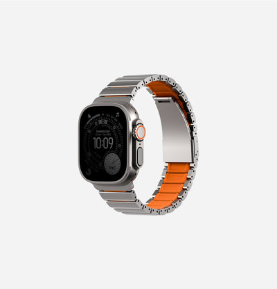 Strova Flex Titanium Apple Watch Kordonu