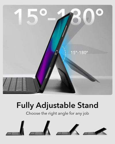 Ascend 360 Klavyeli Manyetik Kılıf - iPad Pro 11'