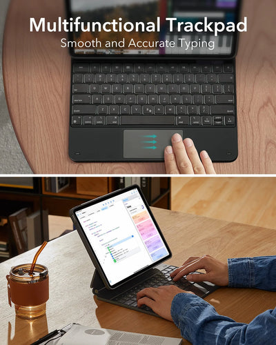 Rebound 360 Manyetik Klavyeli Kılıf - iPad Pro 11'