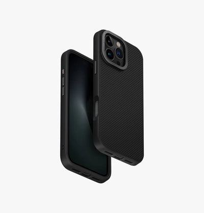 Keva Max Aramid Fiber Entegre Standlı Kılıf - iPhone 16 Pro