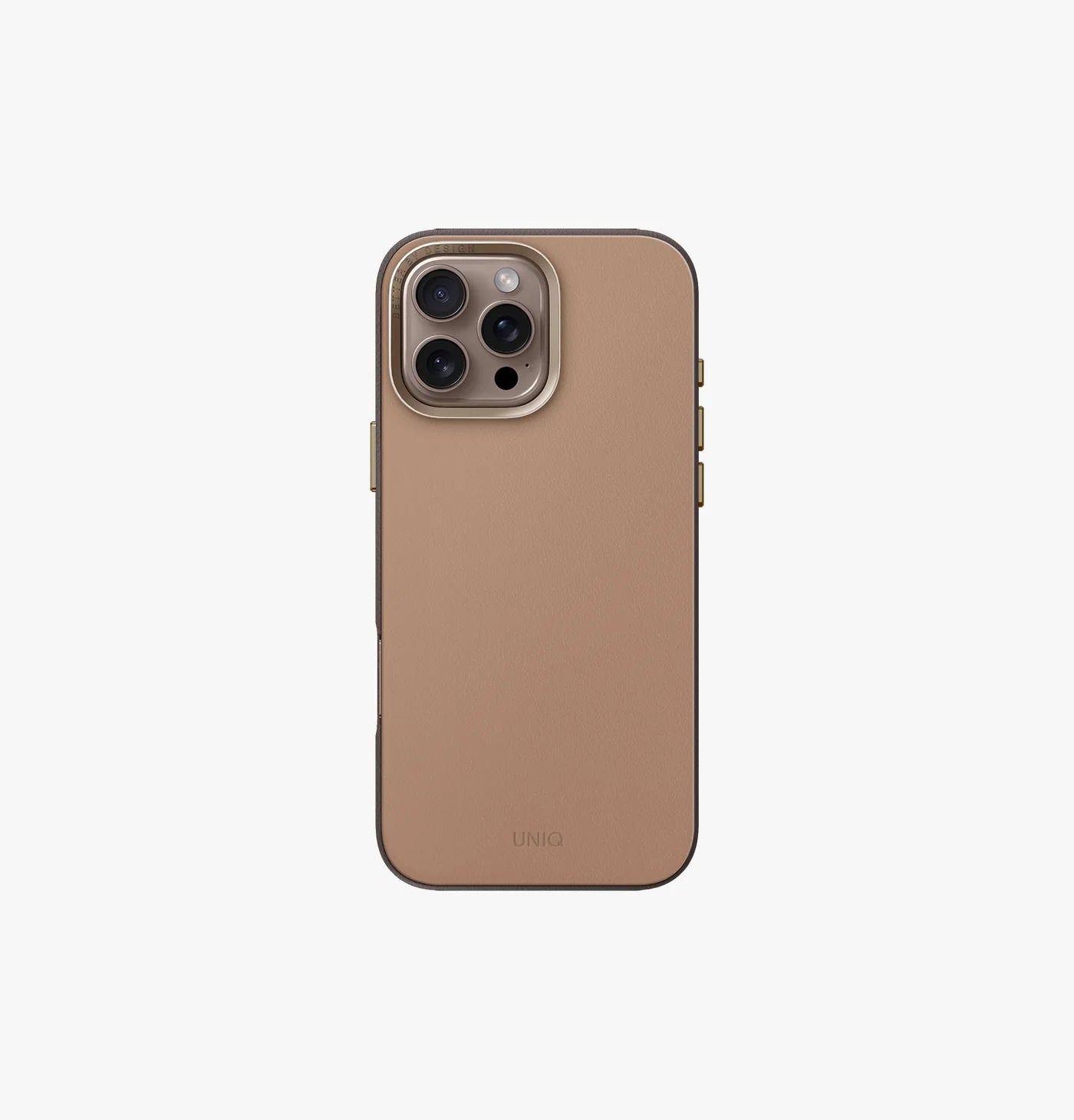 Lyden DS Çift Renkli Vegan Deri Kılıf - iPhone 16 Pro