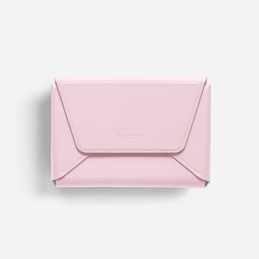 MOFT Agile Travel MagSafe Standlı Seyahat Kartlığı - Light Pink