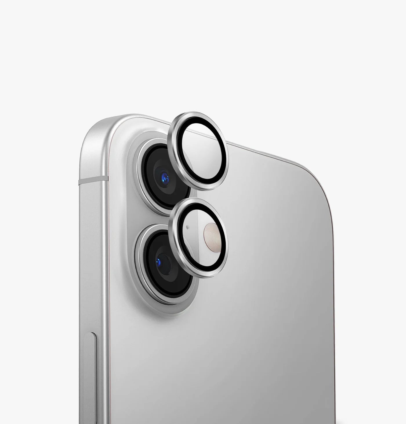 Optix AluGuard Kamera Lens Koruyucu - iPhone 16 / 16 Plus