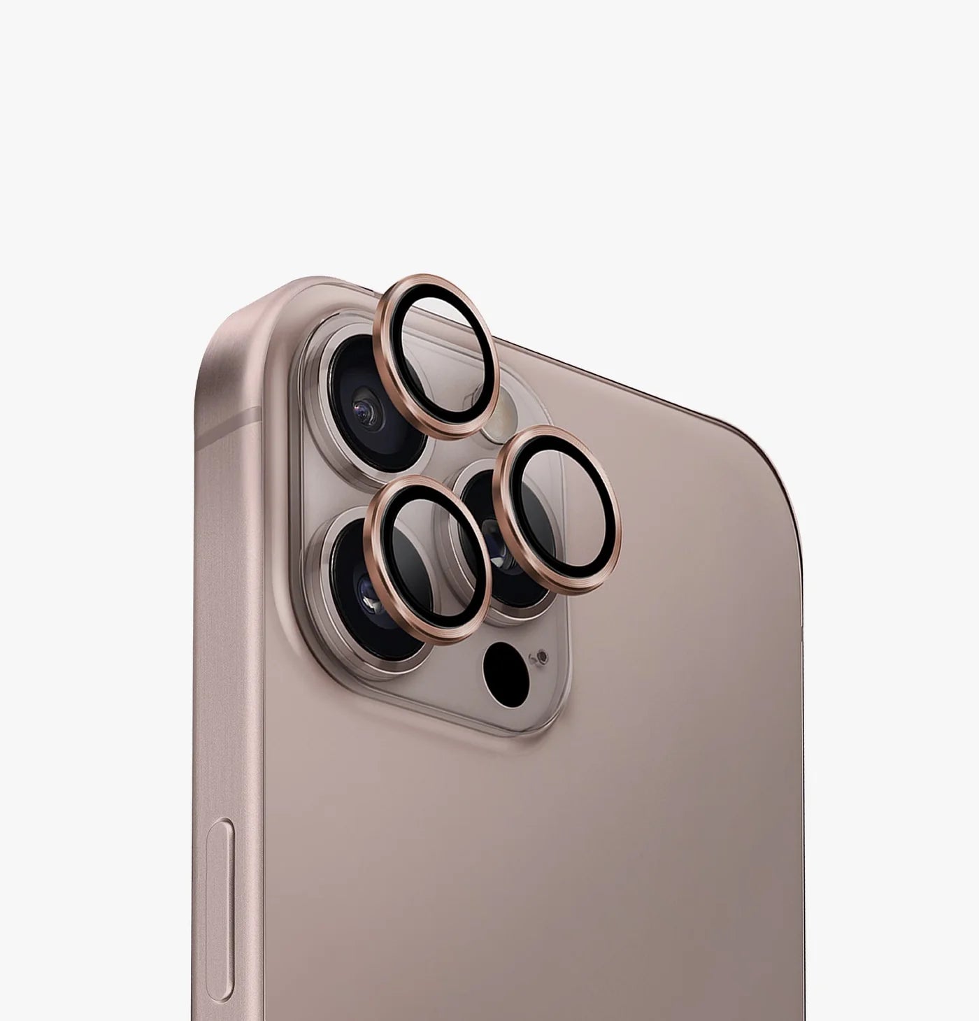 Optix AluGuard Kamera Lens Koruyucu - iPhone 16 Pro / 16 Pro Max