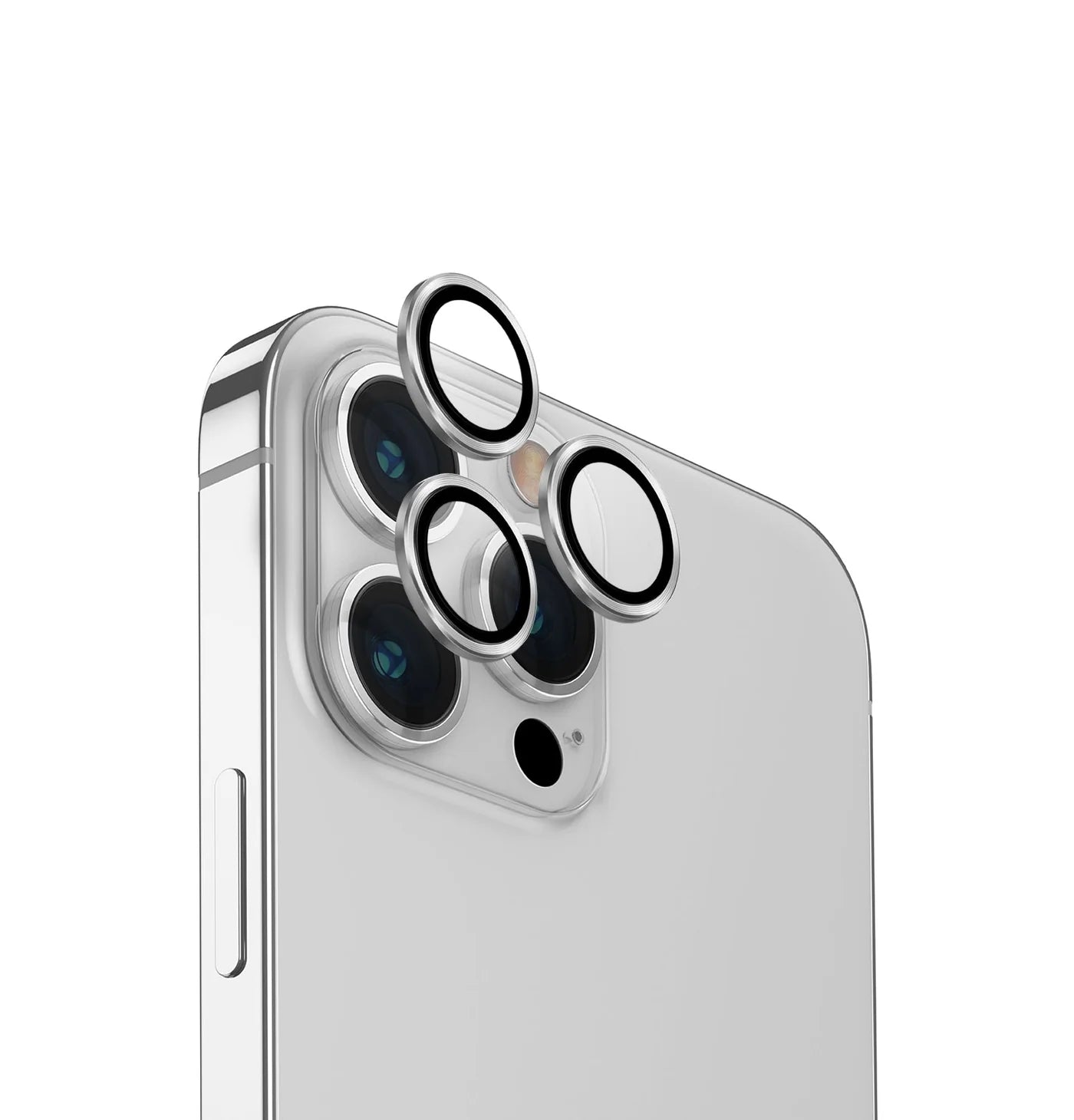 Optix AluGuard Kamera Lens Koruyucu - iPhone 15 Pro / 15 Pro Max