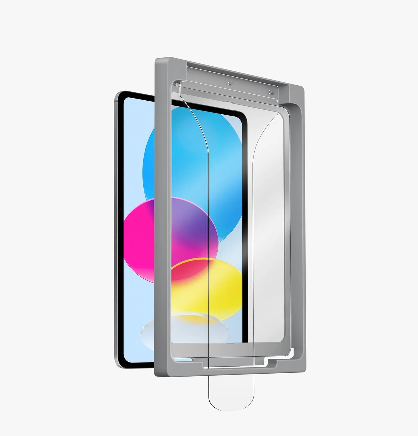 EXOFit Clear Uygulama Aparatlı Ekran Koruyucu - iPad A16