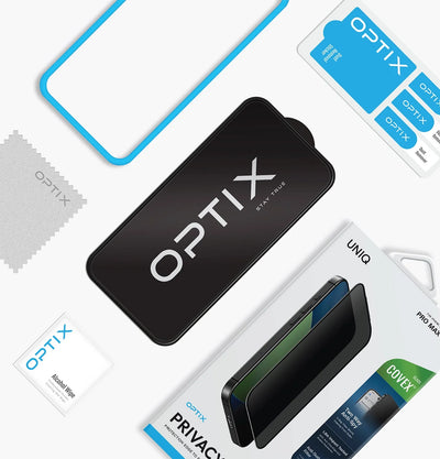 Optix Covex Privacy Vivid Ekran Koruyucu - iPhone 17 Pro Max