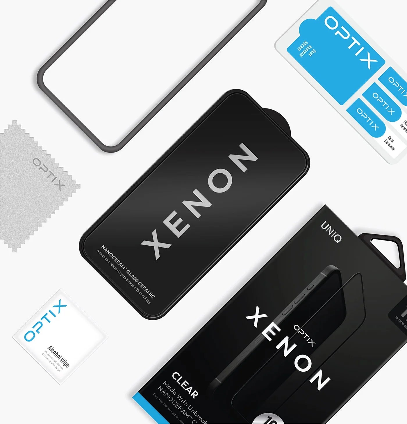 Xenon NanoCeram Ekran Koruyucu - iPhone 16 Pro