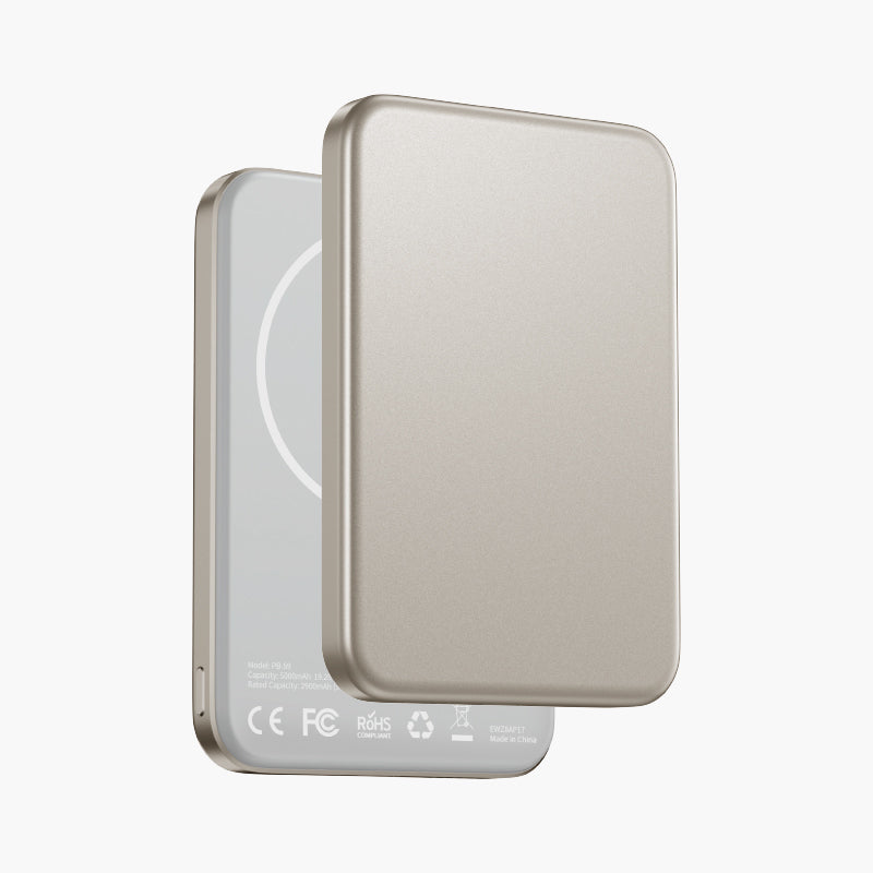 Glossy 5.000mAh Solid-State Qi2 Magsafe Powerbank