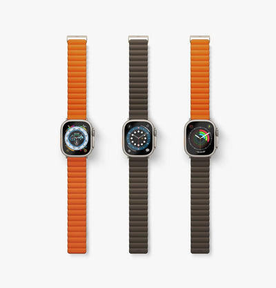 Revix Premium Edition Vegan Deri Çift Taraflı Apple Watch Kordon