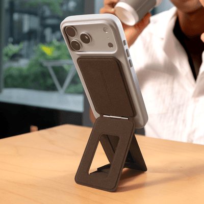 MOFT Snap Invisible MOVAS™-E Kahve Biyo-Deri Tripod Stand