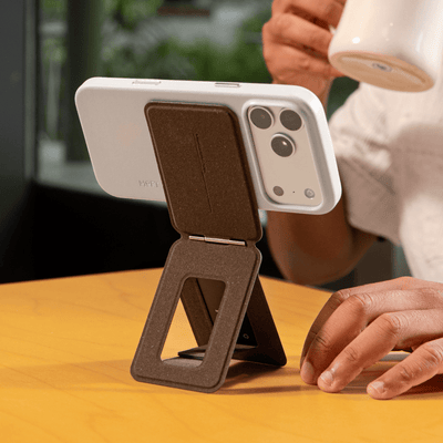 MOFT Snap Invisible MOVAS™-E Kahve Biyo-Deri Tripod Stand