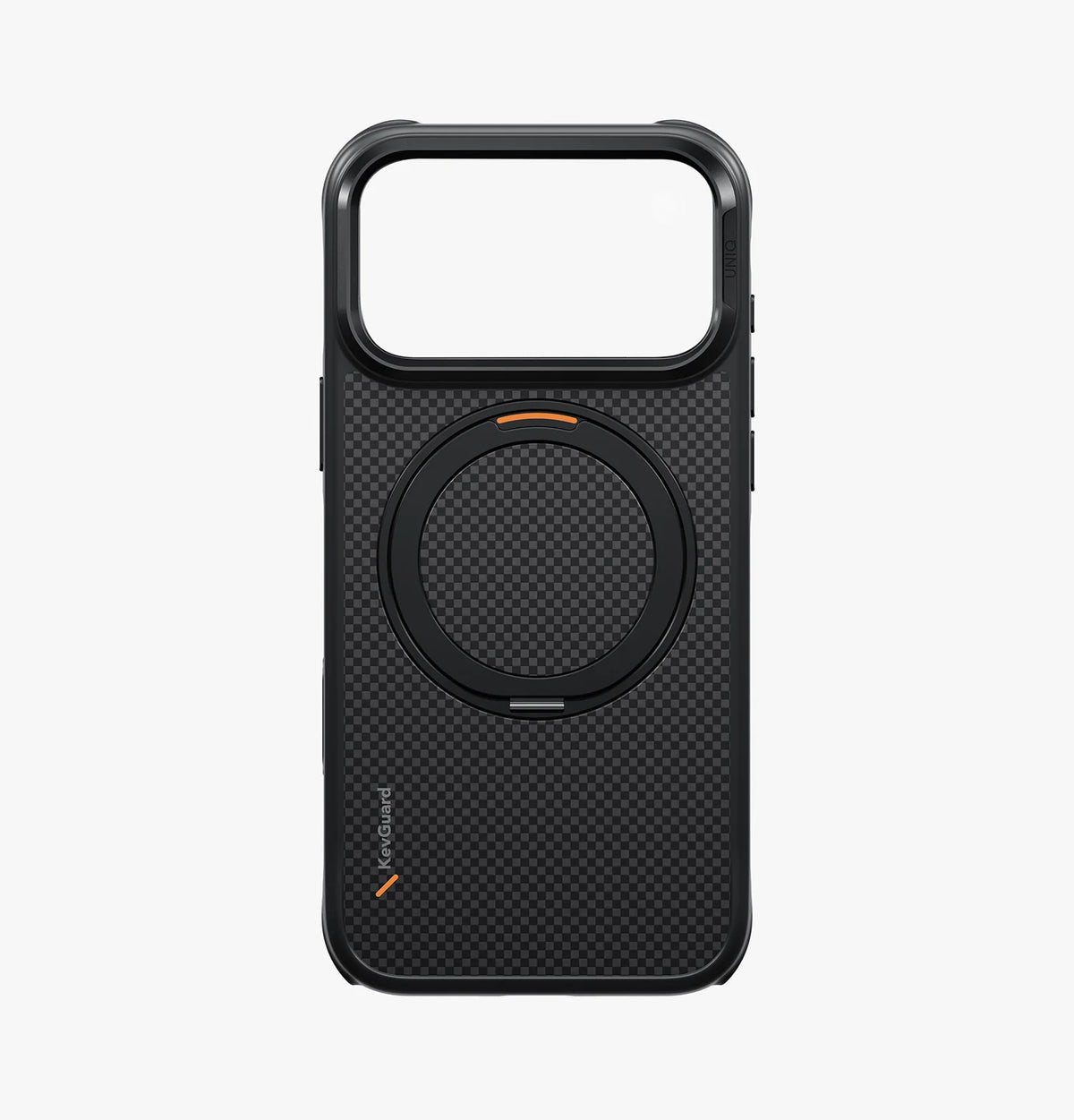 UNIQ Keva Mov Standlı Aramid Fiber Kılıf - iPhone 18 Pro Max