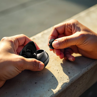 Amazsound Lite Dijital LED Göstergeli v5.4 Kulak İçi Bluetooth Kulaklık