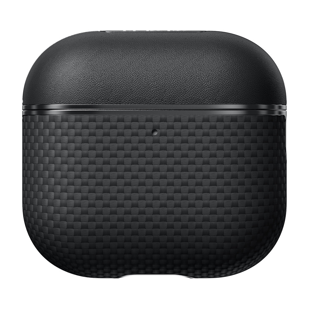 Ultra-Slim 1500D Classic Black-Grey Twill Serisi Kılıf - AirPods 4