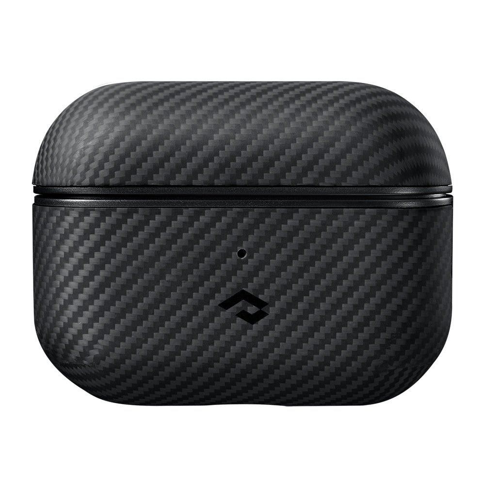600D Aramid Fiber Classic Black-Grey Twill Serisi Kılıf- AirPods Pro 2