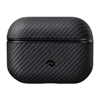 600D Aramid Fiber Classic Black-Grey Twill Serisi Kılıf- AirPods Pro 2