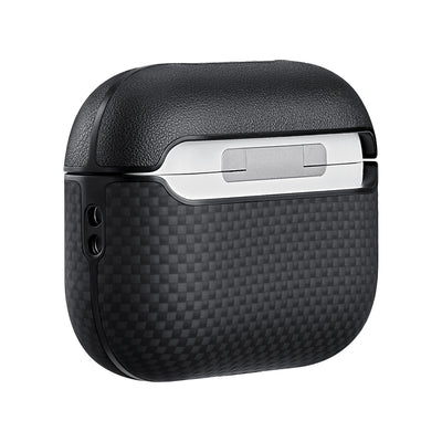 Ultra-Slim 1500D Classic Black-Grey Twill Serisi Kılıf - AirPods Pro 2