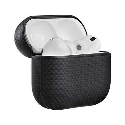 Ultra-Slim 1500D Classic Black-Grey Twill Serisi Kılıf - AirPods Pro 2
