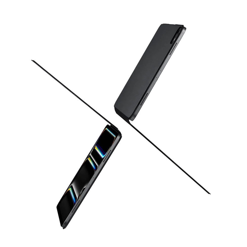 MagEZ Folio 2 Kalem Bölmeli Standlı Kılıf Siyah - iPad Air 11'