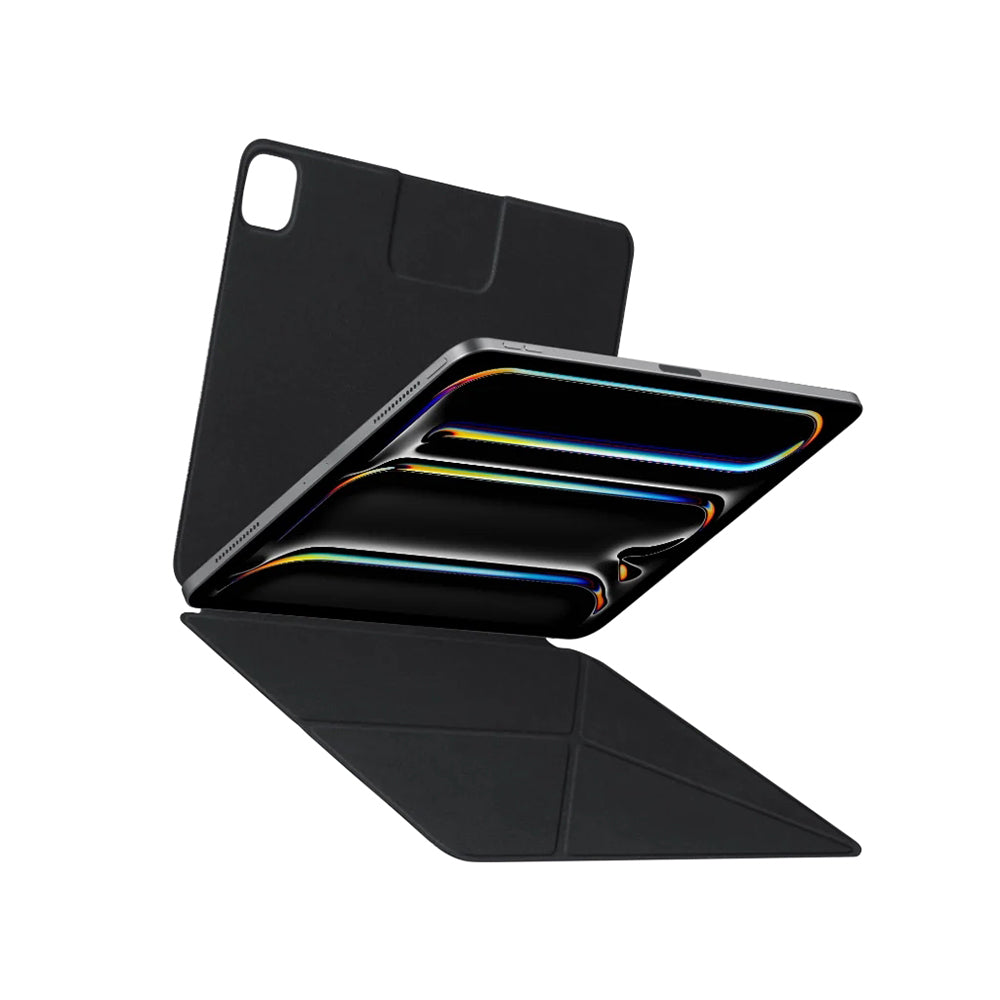 MagEZ Folio 2 Kalem Bölmeli Standlı Kılıf Siyah - iPad Air 11'
