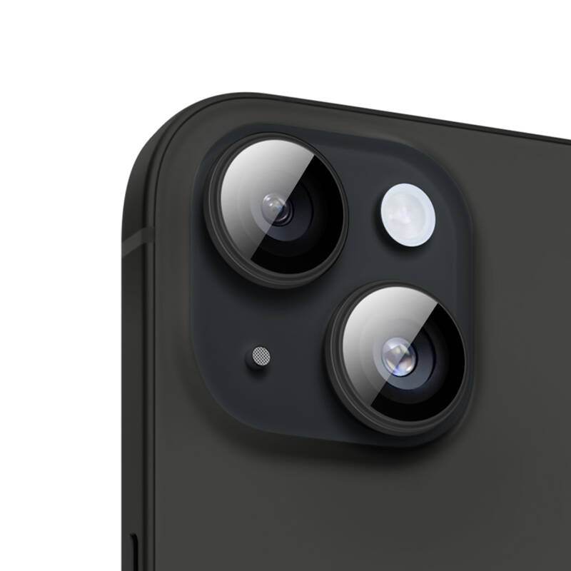 Carbon Sapphire Kamera Lens Koruyucu - iPhone 14 / 14 Plus