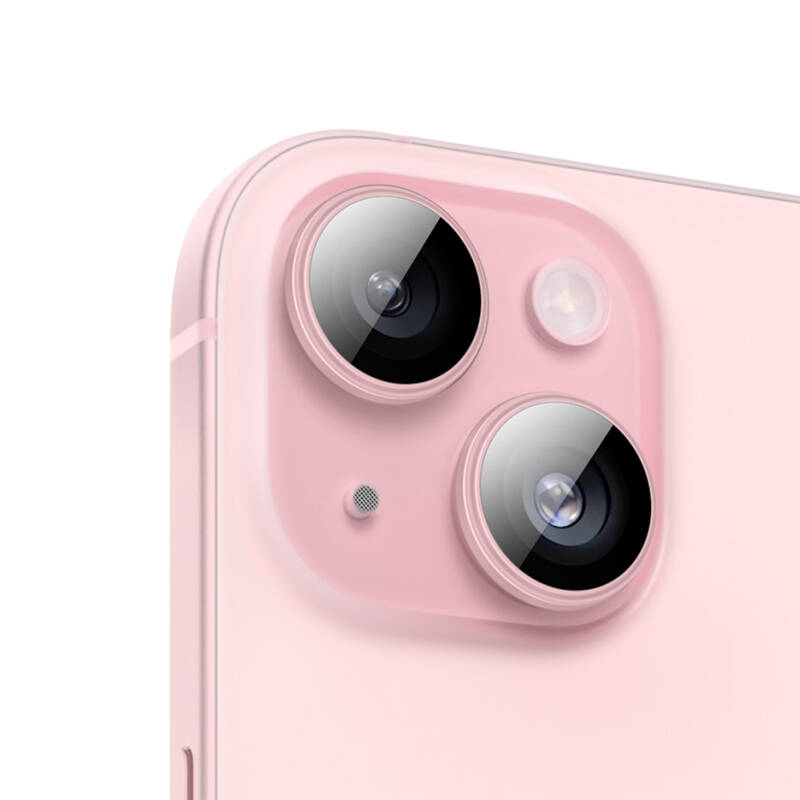Professional Kamera Lens Koruyucu - iPhone 15 / 15 Plus