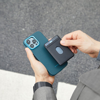 Military-Grade 1500D Classic Navy-Black Twill Serisi Kılıf - iPhone 15 Pro