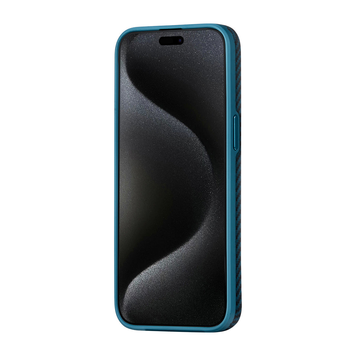 Military-Grade 1500D Classic Navy-Black Twill Serisi Kılıf - iPhone 15 Pro