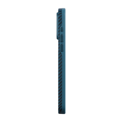 Military-Grade 1500D Classic Navy-Black Twill Serisi Kılıf - iPhone 15 Pro