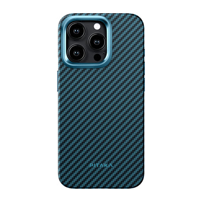 Military-Grade 1500D Classic Navy-Black Twill Serisi Kılıf - iPhone 15 Pro