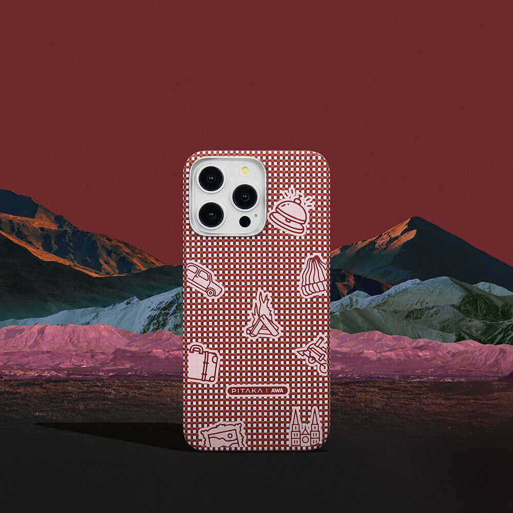 Awa 1500D Ultra-Slim Classic Bonfire Serisi Kılıf - iPhone 15 Pro