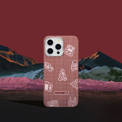 Awa 1500D Ultra-Slim Classic Bonfire Serisi Kılıf - iPhone 15 Pro