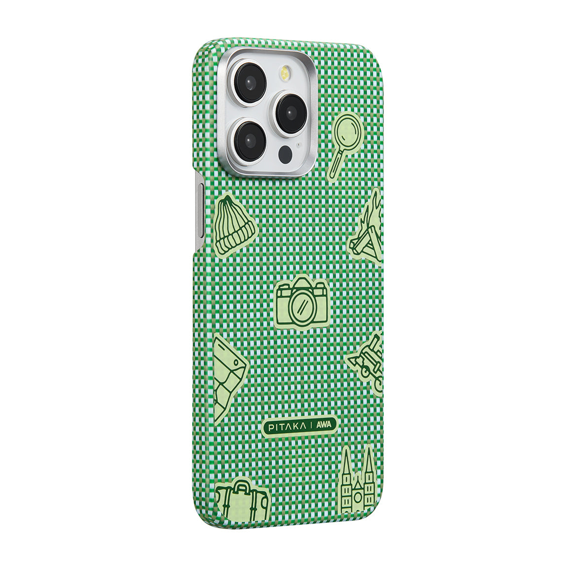 Awa 1500D Ultra-Slim Classic Forest Serisi Kılıf - iPhone 15 Pro