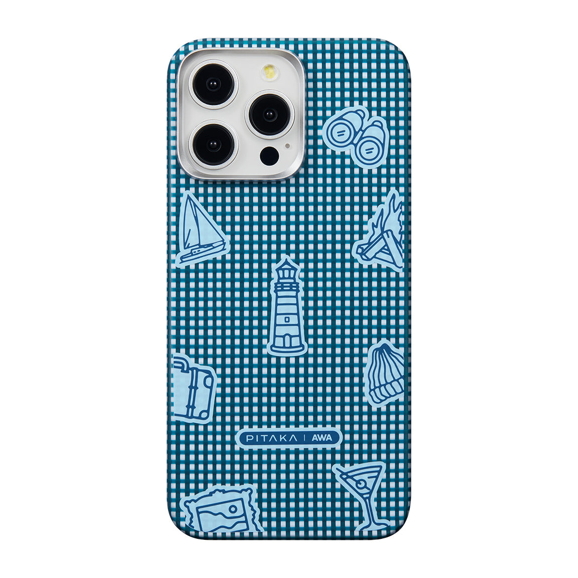 Awa 1500D Ultra-Slim Classic Ocean Serisi Kılıf - iPhone 15 Pro