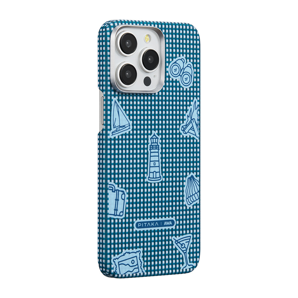 Awa 1500D Ultra-Slim Classic Ocean Serisi Kılıf - iPhone 15 Pro