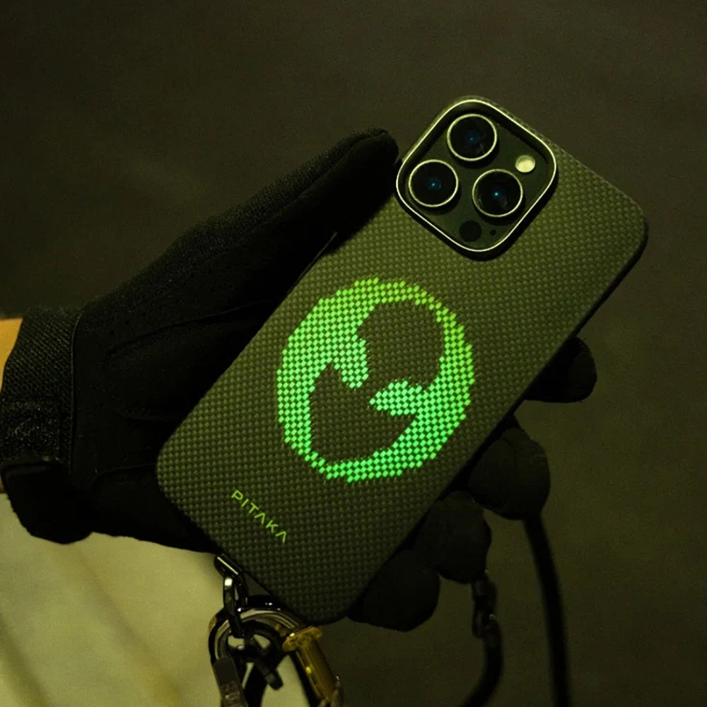 Lumintex Tactile Woven Aries Alien Serisi Kılıf - iPhone 15 Pro