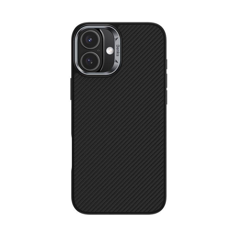 Karbon Hybrid ArmorPro Kevlar Kılıf - iPhone 16 Plus