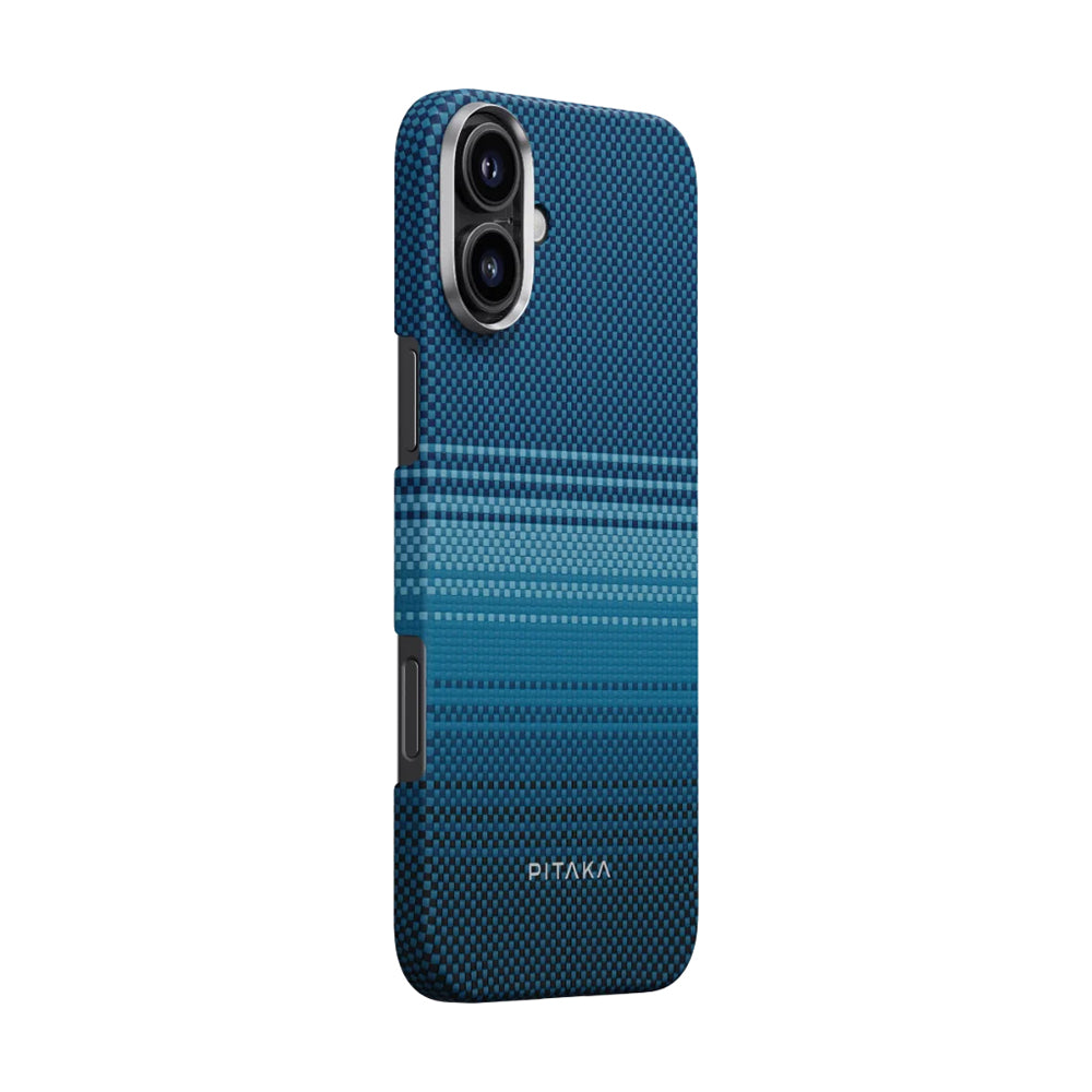 Pitaka Tactile Woven Sunset-Moonrise Serisi Kılıf - iPhone 16 Plus