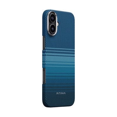 Pitaka Tactile Woven Sunset-Moonrise Serisi Kılıf - iPhone 16 Plus