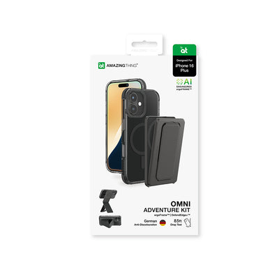 Omni Adventure Standlı Kılıf Seti - iPhone 16