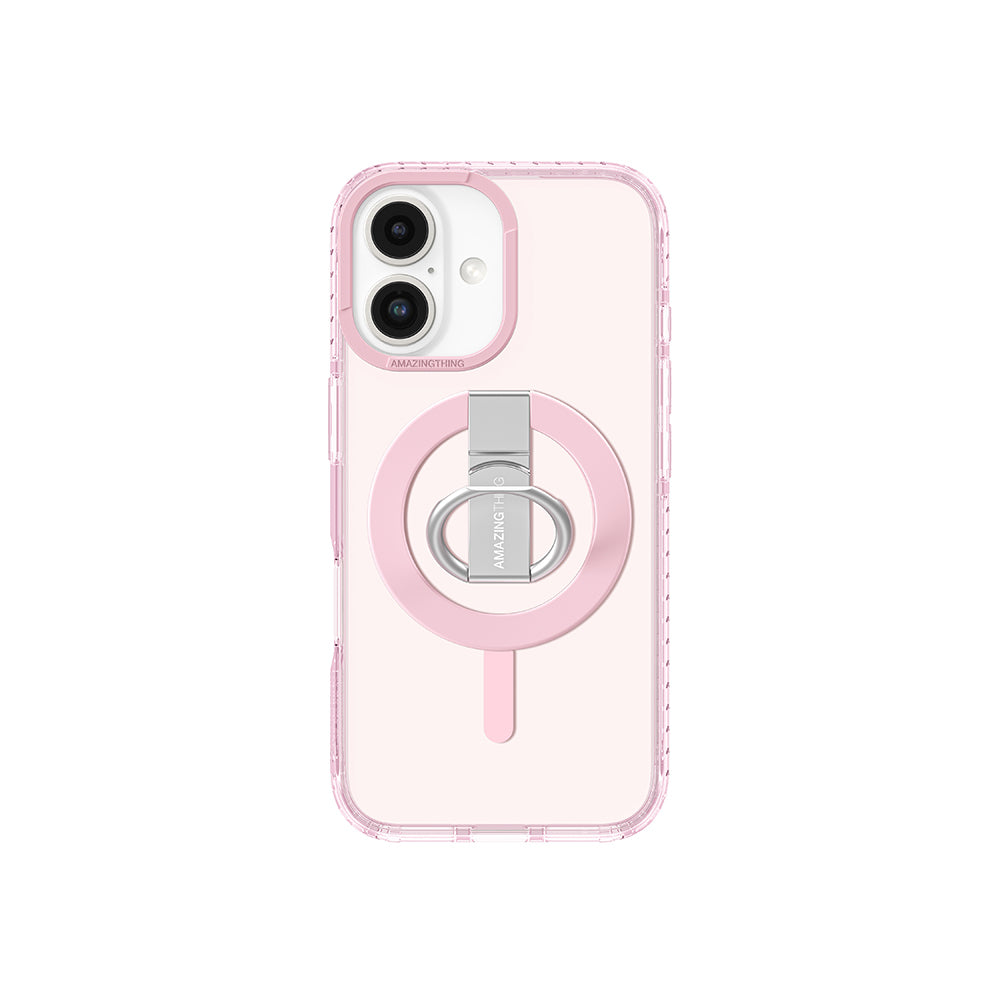 Titan Pro Serisi Kılıf & Magsafe Grip-Fit Stand Seti - iPhone 16