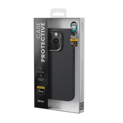 Karbon Hybrid ArmorPro Kevlar Kılıf - iPhone 14 Pro