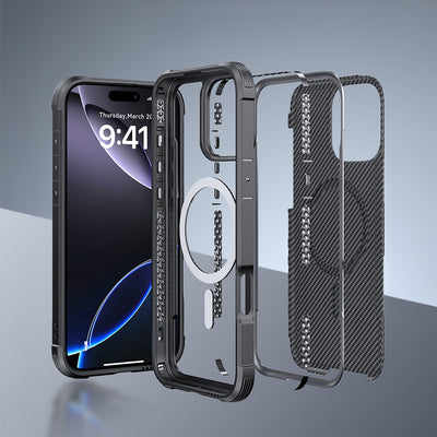 Apex Serisi Kevlar Kılıf - iPhone 16 Pro