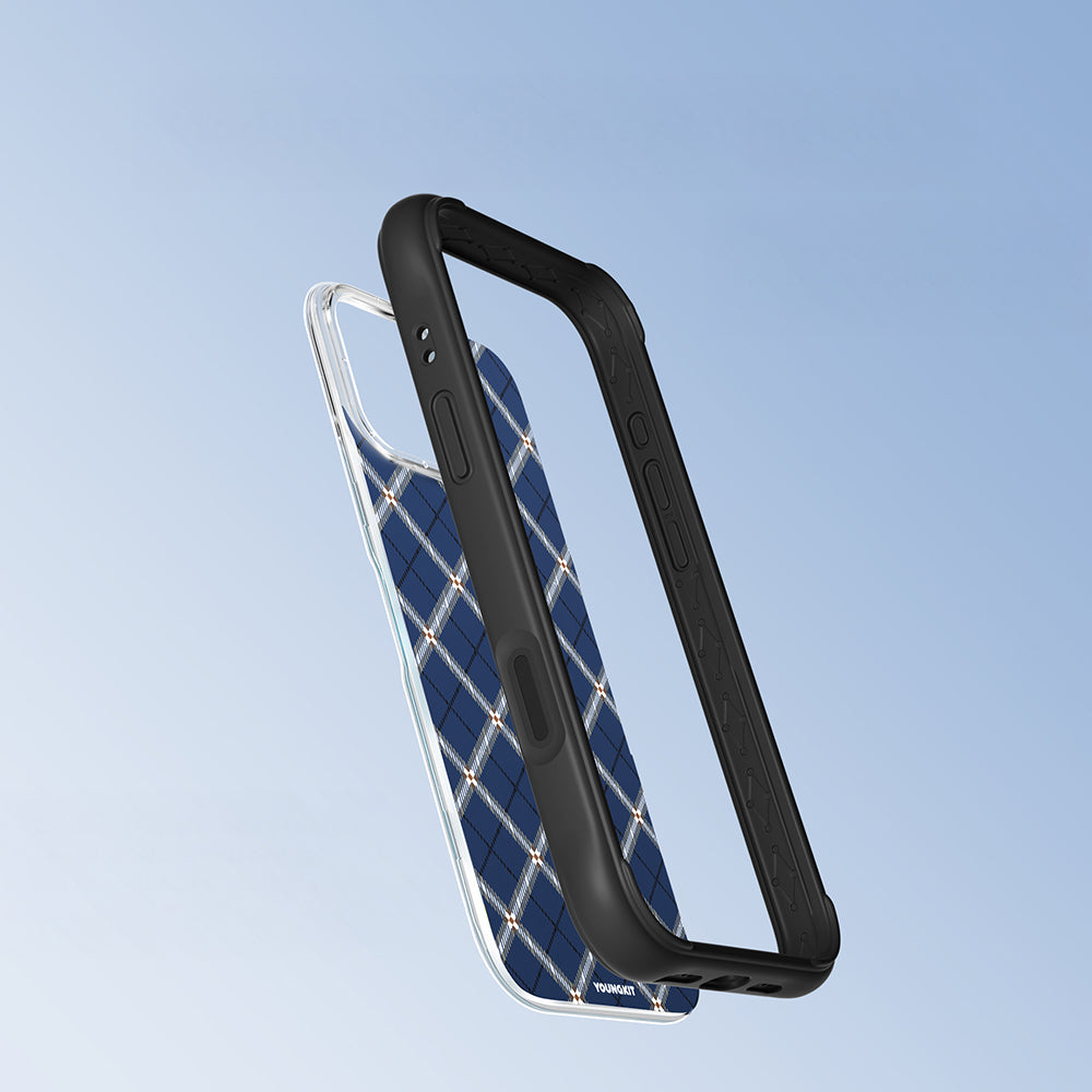 Argyle Serisi Bumper Kılıf - iPhone 16 Pro