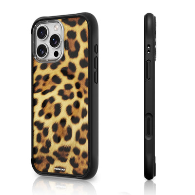 Leopard Serisi Bumper Kılıf - iPhone 16 Pro
