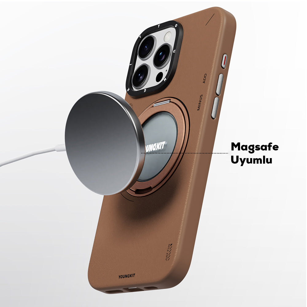 Tech Serisi Standlı Kılıf - iPhone 16 Pro